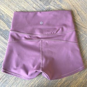 Lululemon Bike Shorts Blush Pink Short Shorts